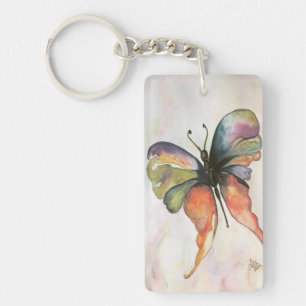 Butterfly/QUEEN Acrylic Keychain (double-sided)