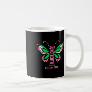 Butterfly Queen Cute Aka Juneteenth Tee  Coffee Mug