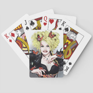 Butterfly Queen Playing Cards