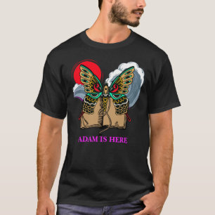 BUTTERFLY READ A BOOK, CUSTOMIZE PERSONALIZED NAME T-Shirt