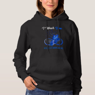 Butterfly Ribbon Feather Restless Legs Syndrome Aw Hoodie