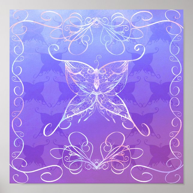 Butterfly Ribbon Poster (Front)