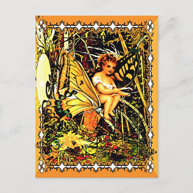 Butterfly Rides Postcard (Front)