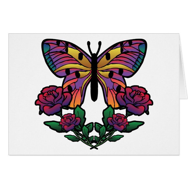 Butterfly Rose (Front Horizontal)