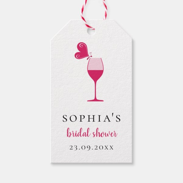 Butterfly Rose Wine Tasting Bridal Shower
