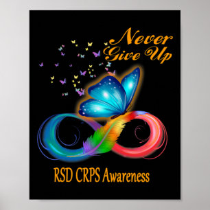 Butterfly Rsd Crps Awareness Poster