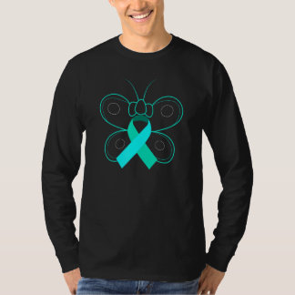 Butterfly Scoliosis Ribbon Scoliosis Awareness T-Shirt