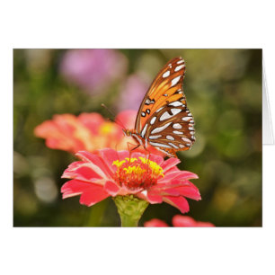 Butterfly Scripture Note Card Psalm 92:5