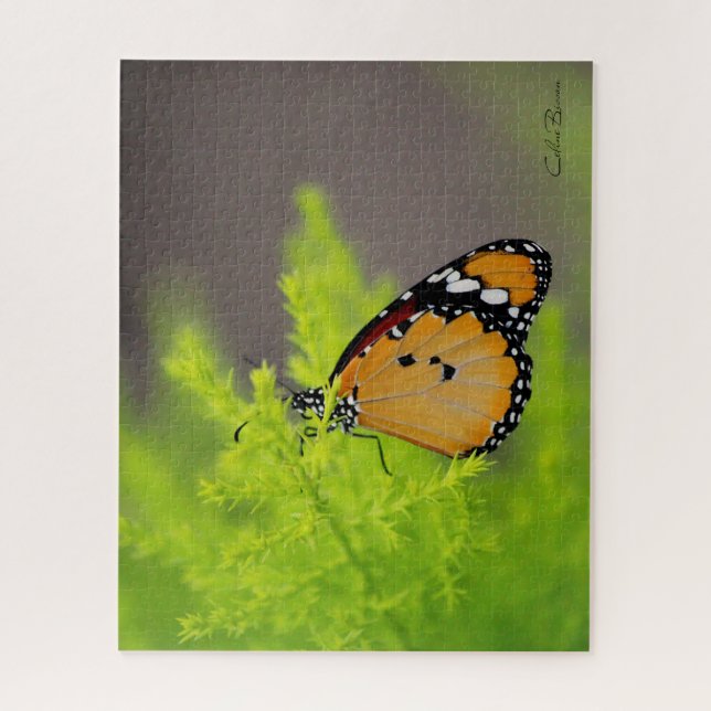 Butterfly series - African monarch butterfly Jigsaw Puzzle (Vertical)