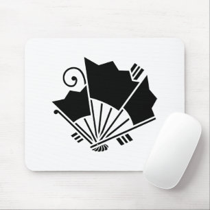 Butterfly-shaped fans (Ageha) Mouse Pad