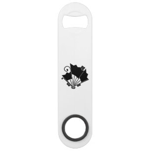 Butterfly-shaped fans (Ohgi cho) Speed Bottle Opener
