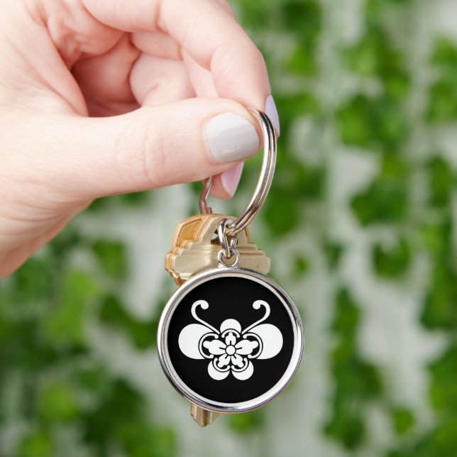 Butterfly-shaped Goka Keychain (Hand)