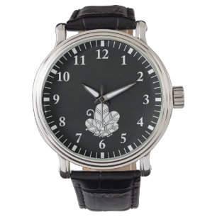 Butterfly-shaped hawk feathers watch