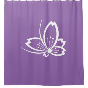 Butterfly-shaped shadowed Cherry blossom