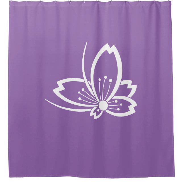 Butterfly-shaped shadowed Cherry blossom (Front)