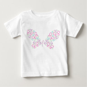 Butterfly shapes baby T-Shirt