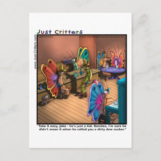 Butterfly Showdown Postcard