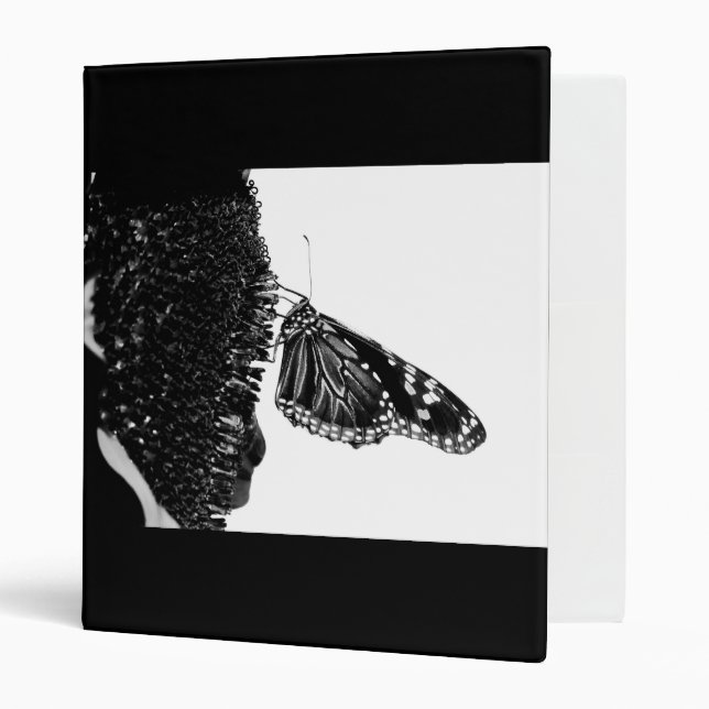 butterfly shy blacq binder (Front/Inside)
