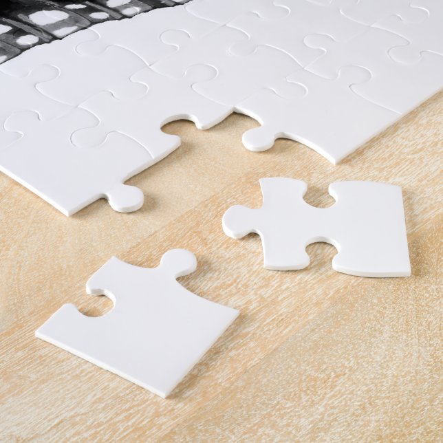 butterfly shy blacq jigsaw puzzle (Side)