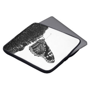 butterfly shy blacq laptop sleeve