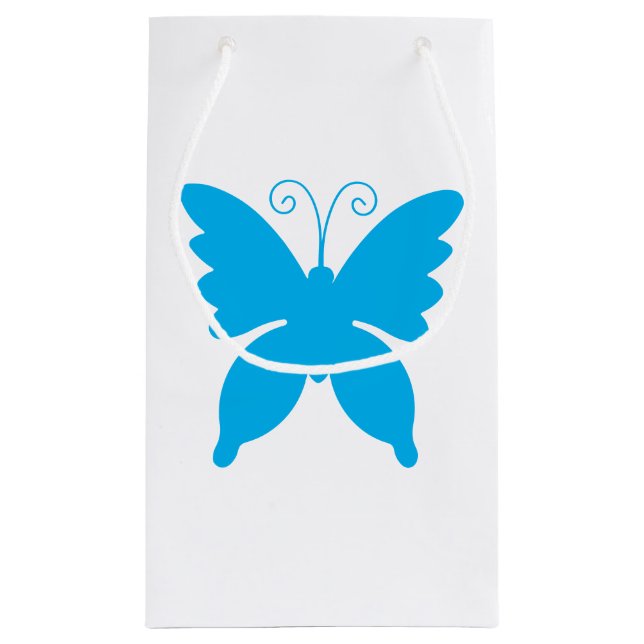Butterfly Silhouette Gift Bag (Back)