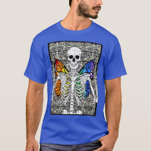 Butterfly Skeleton Fairycore Aesthetic T-Shirt