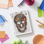 Butterfly Skull iPad Pro Cover<br><div class="desc">Butterfly Skull by Fab Funky. Features a skull made out of butterflies in varying colours with a book page for a background. | 190470D</div>