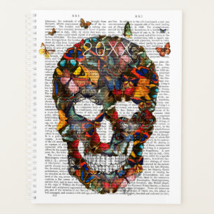 Butterfly Skull Planner