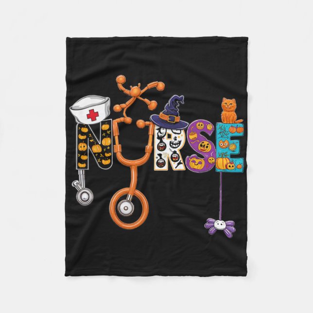 Butterfly Skull Skeleton Retro Halloween  Fleece Blanket (Front)
