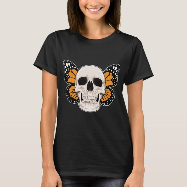 Butterfly Skull T-Shirt (Front)
