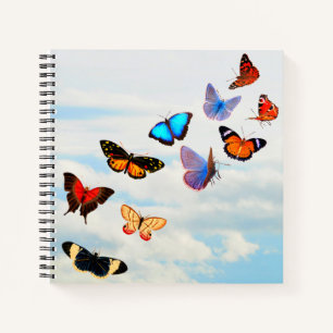 Butterfly Sky Notebook