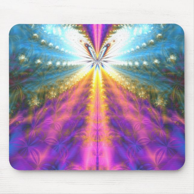 butterfly spectrum mouse pad (Front)