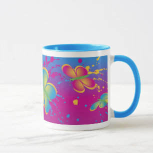 Butterfly Splash Mug