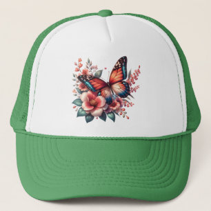 Butterfly Spring Sublimation Clipart-96284 Trucker Hat