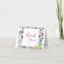 Butterfly Spring Wildflower Baby Shower Sign