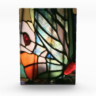 Butterfly Stained Glass Print Photo Block