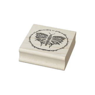 butterfly stamp 2x2