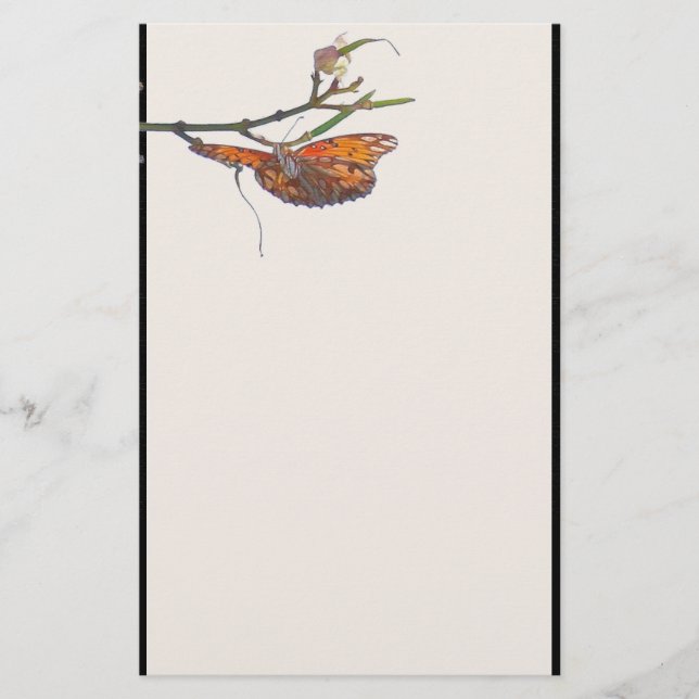 Butterfly Stationery (Front)