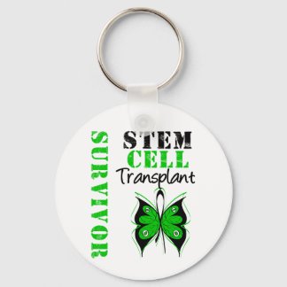 Butterfly - Stem Cell Transplant Survivor Keychain