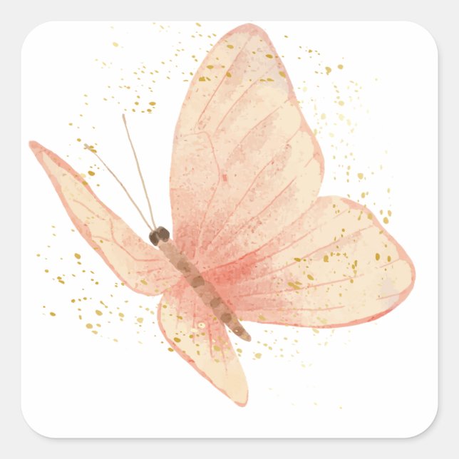 Butterfly sticker (Front)