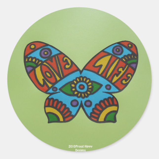 Butterfly Sticker (Front)