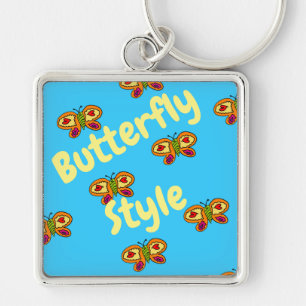 butterfly style key chain