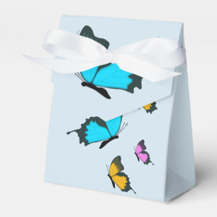 Butterfly Summer Floral Favour Box