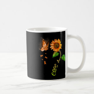 Butterfly Sunflower Crps Awareness 1 Coffee Mug