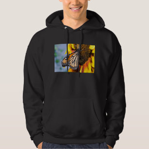 butterfly sunflower hoodie