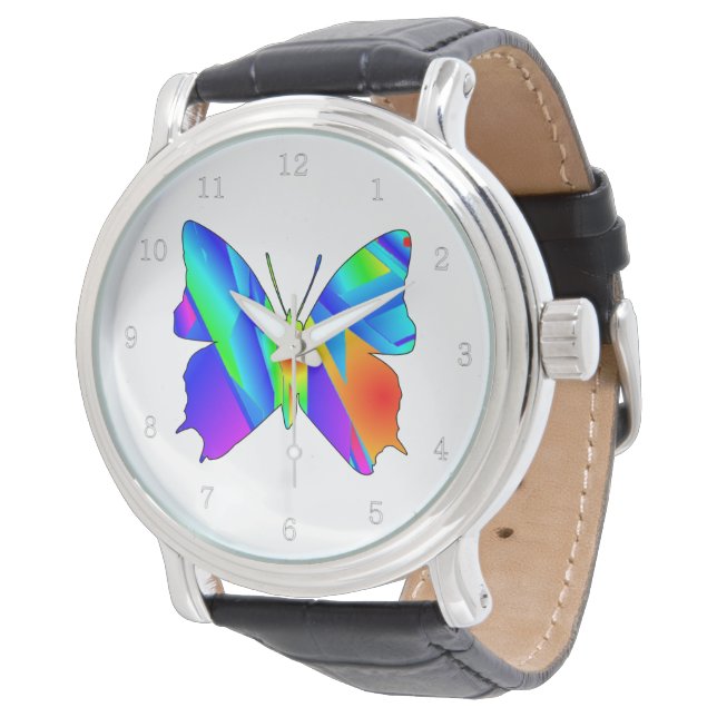 Butterfly Sunset Watch (Angled)