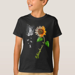 Butterfly Suower Schizophrenia Awareness T-Shirt