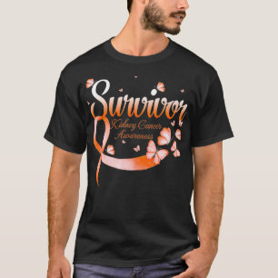 Butterfly Survivor Kidney Awareness T-Shirt