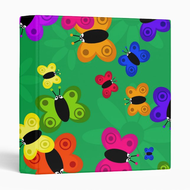 Butterfly Swarm Binder (Front/Spine)