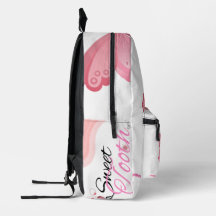 “Butterfly Sweet Tooth Back to School Bag – Pink &